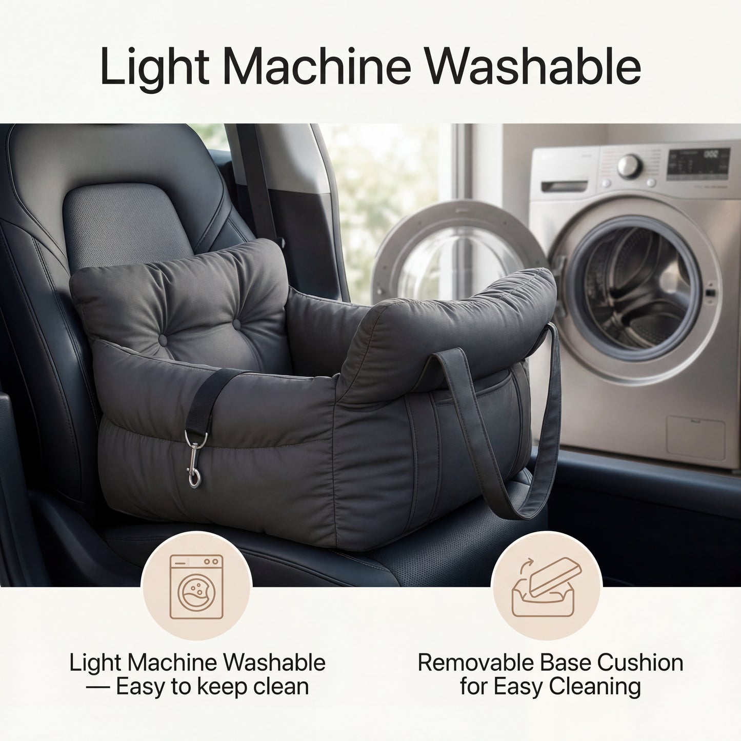 Multifunctional Pet Car Seat Bed